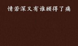 情深深深,一部描绘深情爱情的史诗